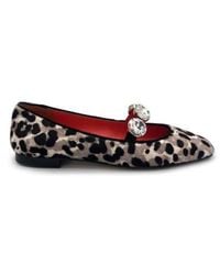 PROSPERINE® - Graue Und Weiße Ballerina Mit Strass - Lyst