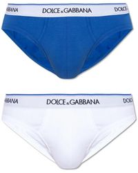 Dolce & Gabbana - Briefs 2er-Pack - Lyst