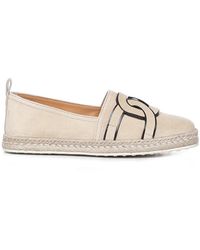Tod's - Stilvolle Wildleder-Espadrilles - Lyst
