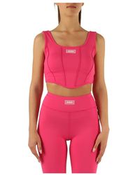Guess - Sport > fitness > training tops > sleeveless training tops - Lyst