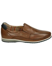 Sioux - Herren Slip-On Schuhe Cognac Leder - Lyst