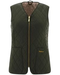 Barbour - Jassen ,Groen ,Polyester Markenfield Liner - Lyst