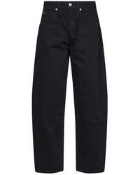 Isabel Marant - Jeans ,Zwart ,Straight Jeans - Lyst