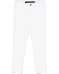 Rrd - Broeken ,Wit ,Optische Witte Regular Fit Broek - Lyst