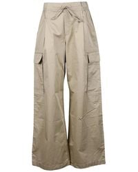 Replay - Wide Trousers - Lyst