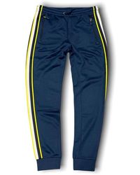 Bikkembergs - Navy regular jogg pant - Lyst