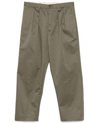 Nine:inthe:morning - Grüne Kai Hose Mit Klappentaschen - Lyst