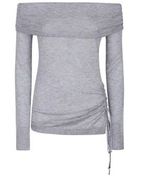 Patrizia Pepe - Round-Neck Knitwear - Lyst