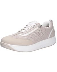 Joya - Bequemer Beiger Schnürschuh - Lyst