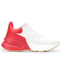 McQueen - Oversized Runner Sneakers - Lyst