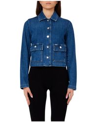 Liu Jo - Jassen ,Blauw ,Denim Jacket - Lyst