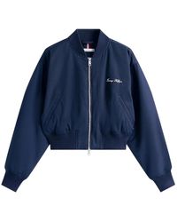 Tommy Hilfiger - Jassen ,Blauw ,Nylon Nylon Reg Cropped Bo - Lyst