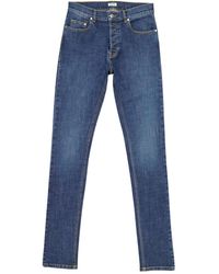 KENZO - Straight cut denim jeans - Lyst