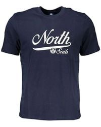 North Sails - T-shirt a maniche corte con stampa logo - Lyst