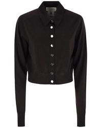 Sportmax - Truien & Vesten ,Bruin ,Wol Cardigans - Lyst