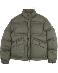Moncler - Jassen ,Groen ,Leer Sernur Jacket - Lyst