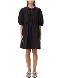 Ganni - Short Dresses - Lyst