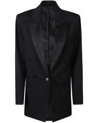 Lanvin - Double breasted jacket - Lyst