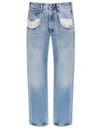 Maison Margiela - Jean Droit À Poches Contrastées - Lyst