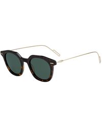 Dior - Master sonnenbrille in dark havana gold/green,master sonnenbrille - Lyst