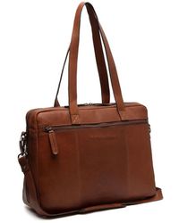 The Chesterfield Brand - Elegante Cognac Handtas - Lyst