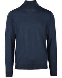 FILIPPO DE LAURENTIIS - Merino Wol Coltrui Trui - Lyst