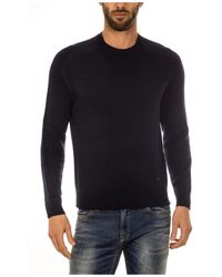 Armani Jeans - Round-Neck Knitwear - Lyst