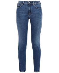 Acne Studios - Mid Denim Jeans Mit Knopfverschluss - Lyst