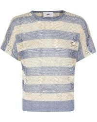 SOLOTRE - Round-Neck Knitwear - Lyst