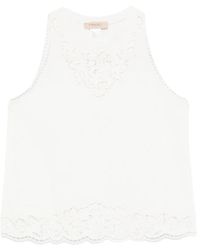 Twinset - Tops ,Wit ,Top - Lyst
