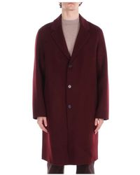 Amaranto - Single-Breasted Coats - Lyst