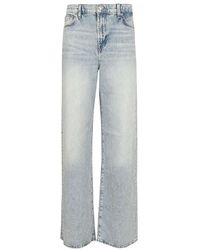 7 For All Mankind - Wide jeans - Lyst