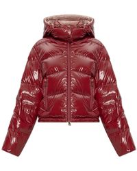 Moncler - Jassen ,Rood ,Niveole Korte Donsjas - Lyst