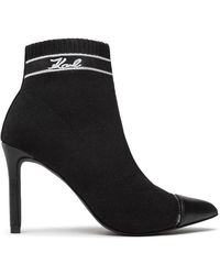 KARL LAGERFELD - Heeled Boots - Lyst