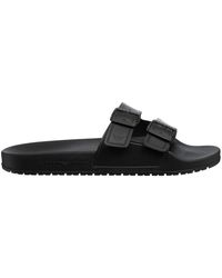 Emporio Armani - Shoes > flip flops & sliders > sliders - Lyst