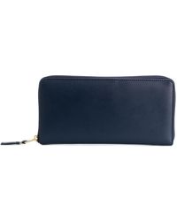 Comme des Garçons - Marine leder geldbörse - Lyst