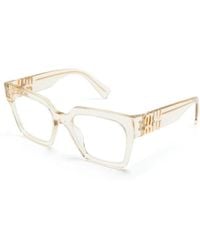 Miu Miu - Glasses - Lyst