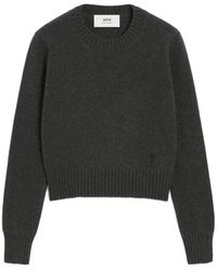 Ami Paris - Cashmere Knitwear - Lyst
