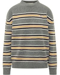 Fiorucci - Truien & Vesten ,Grijs ,Angels Patch Sweater - Lyst