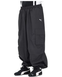 PUMA - Wide Trousers - Lyst