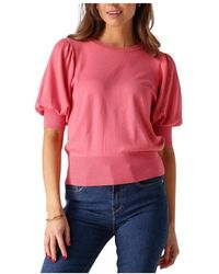 Minus - Gebreide Tee Voor Vrouwen, Casual En Stijlvol - Lyst