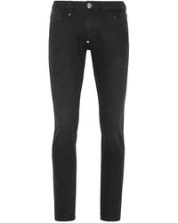 Philipp Plein - Denim Broek Slim Fit Basic - Lyst