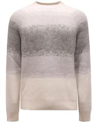 Peserico - Round-Neck Knitwear - Lyst