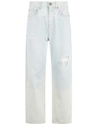 Roberto Cavalli - Straight Fit Jeans - Lyst