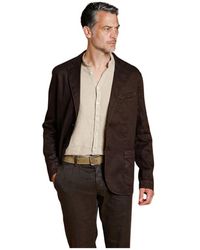 Mason's - Jassen ,Bruin ,Katoen Da Vinci Blazer - Lyst