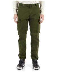 Tommy Hilfiger - Pantalone cargo in cotone stretch - Lyst