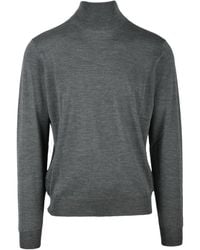 FILIPPO DE LAURENTIIS - Merino Wol Coltrui Trui - Lyst