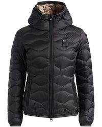 Blauer - Jassen ,Zwart ,Nylon Camelia Down Jacket - Lyst