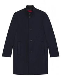 HUGO - Single-Breasted Coats - Lyst
