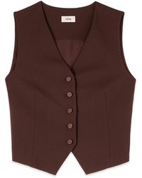 Oltre - Crepe Weste - Lyst